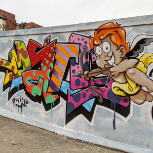 Upper Allen Street Graffiti (January 2020)